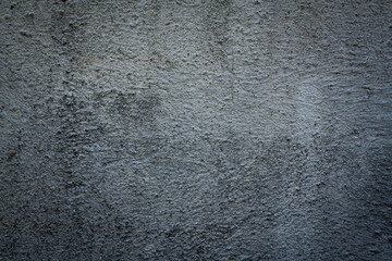 Dark Plaster Wall With Dirty Black Scratched Texture