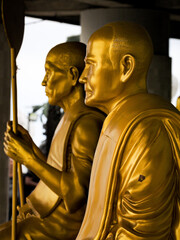 Bouddhas dorés de Thaïlande