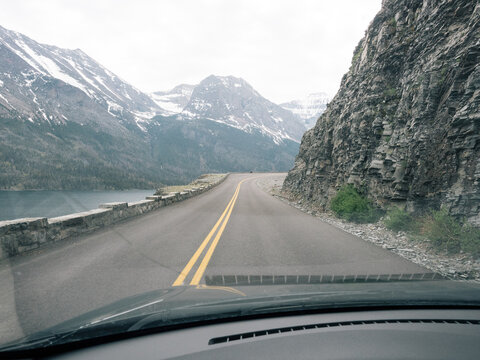 Road to Glacier NP