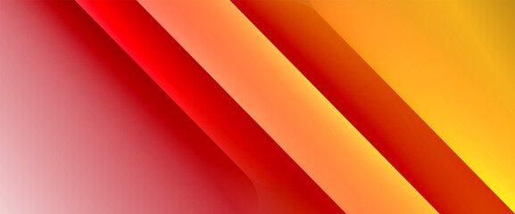 Fluid gradients with dynamic diagonal lines abstract background. Bright colors with dynamic light and shadow effects. Vector wallpaper or poster