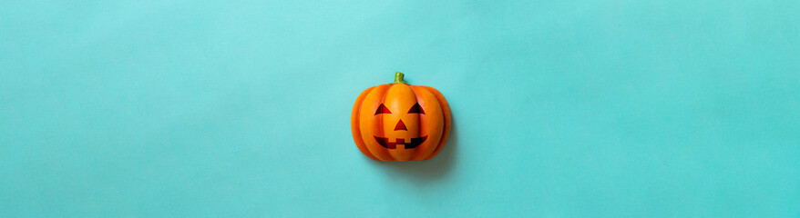 Bright halloween pumpkin. Backgrounds, posters, greeting cards, etc.　明るいデザインのハロウィンのカボチャ。背景、ポスター、グリーティングカードなど