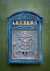 Mail Box Outdoor Closeup Image