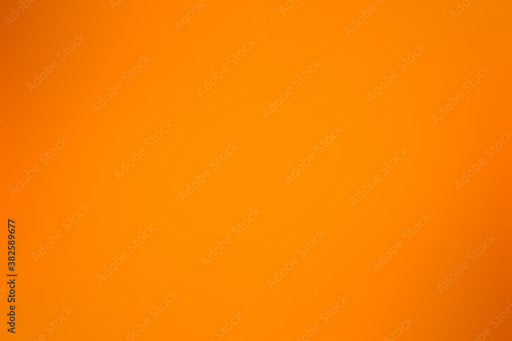 Wall mural orange gradient / autumn background, blurred warm yellow smooth background