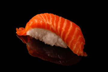 sushi with salmon