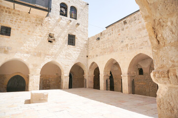 Fototapeta na wymiar Last supper church in Jerusalem