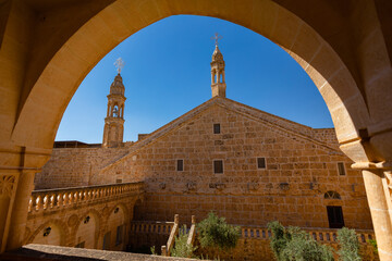 Dayro d-Mor Gabriel, also known as Deyrulumur, is the oldest surviving Syriac Orthodox monastery in the world. It is located on the Tur Abdin plateau near Midyat in the Mardin.