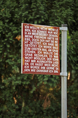 Schild Grundrechte