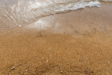 Sand from the beaches of Kefalonia in Greece