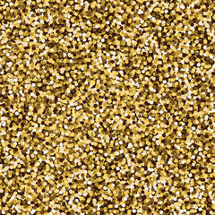 Seamless Pattern with Gold Effect.