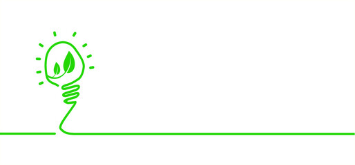 Eco, ecology blub and leaf, electric lamp idea doodle. FAQ, business loading concept. Fun vector light bulb icon or sign ideas. Brilliant lightbulb education or invention pictogram banner. Green