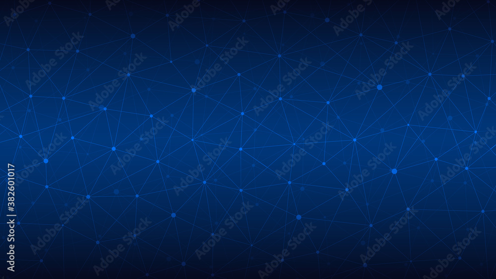 Poster Abstract polygon background or grid texture. Geometric pattern.