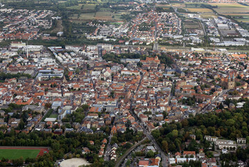 Landau in der Pfalz aus der Vogelperspektive