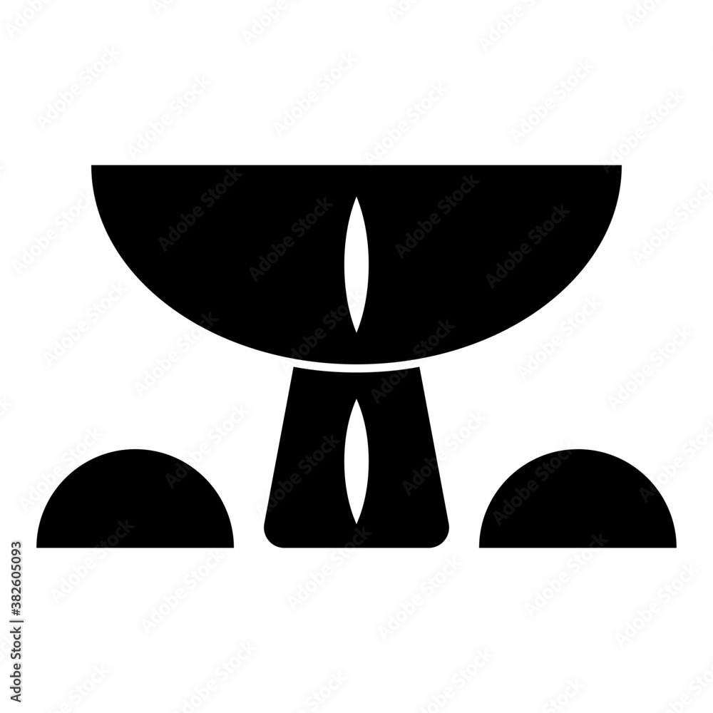 Sticker Holy Chalice Vector 