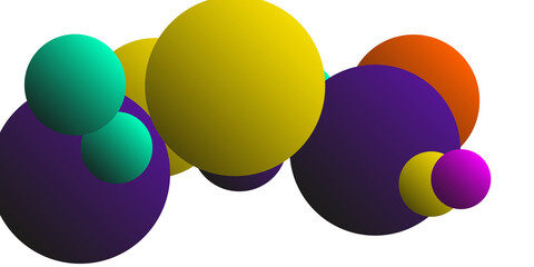 Ball shape gradients. 