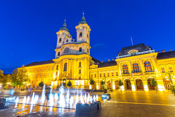 Obraz premium market in eger, hungary
