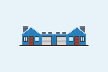 house vector illustration cartoon