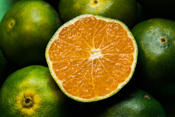 Fresh mandarin oranges fruit or tangerines