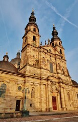 Fototapeta premium Fulda, Dom St. Salvator, Südostansicht