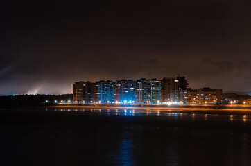 Fototapeta premium Salinas de noche