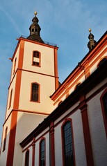 Obraz premium Kirchturm, Sankt Blasius, Stadtpfarrkirche, Fulda