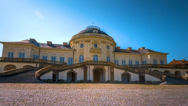 Solitude Palace (Schloss Solitude) is Duke Carl Eugen's most ambitious and most personal creation. An impressive architectural ensemble. Stuttgart germany castle. Palace stuttgart.