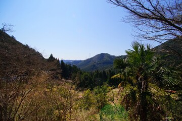 日本の京都の水尾の原風景