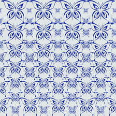 butterfly vector pattern