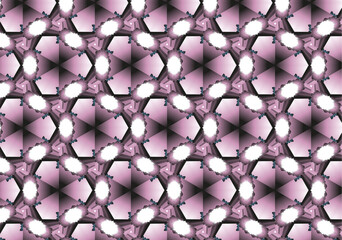 3d image volumetric blood pink with black inside