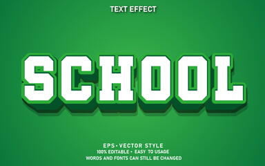 Editable Text Effect Cute Soccer  Premium Vector