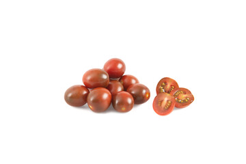 tomatoes isolated on white