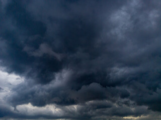 Fototapeta na wymiar storm clouds timelapse