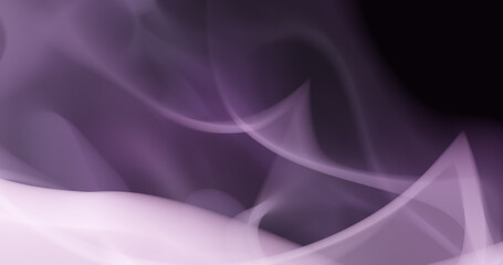 Abstract geometric curves 4k resolution defocused background for wallpaper, backdrop and varied nature romance and fashion design. Mauve, purple and black colors.