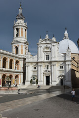 Obraz premium The Sanctuary of Madonna at Loreto on Marche in Italy