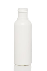 white plastic bottle