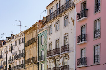 Fenster in Lissabon