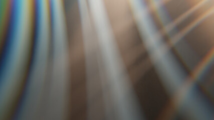 Abstract background, rays of light with refraction effect. used as an overlay