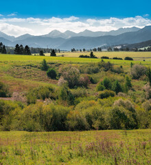 Tatra Mountains landscape in summer, Poland