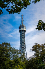 Prague, The Czech Republic: Petrin lookout tower in the Prague