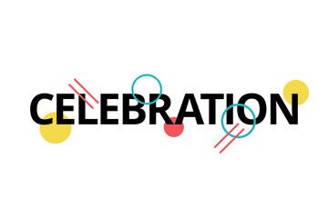 Modern, creative graphic design of a word 