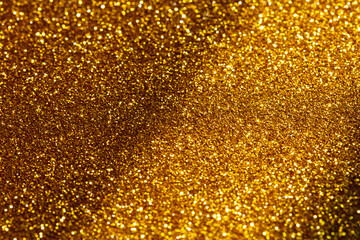 golden glitter texture abstract background
