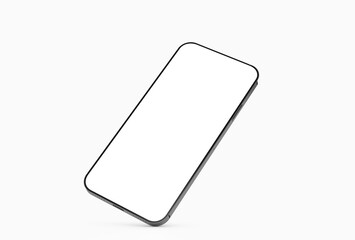 digital smartphone device mobile phone 3d isolated