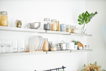 interior of kitchen