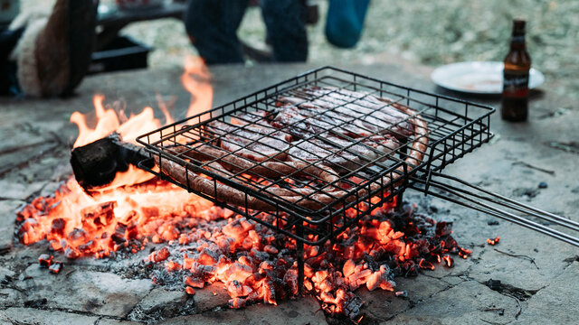 South African Braai, or "barbeque"