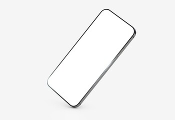 a digital smartphone device mobile phone 3d isolated