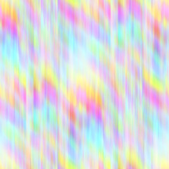Seamless techno glitch RGB monitor noise rainbow. High quality illustration. Repeat pattern neon spectrum. Futuristic bad signal computer screen failure. Red green and blue distortion blur effect.