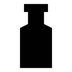
Sauce bottle glyph icon 
