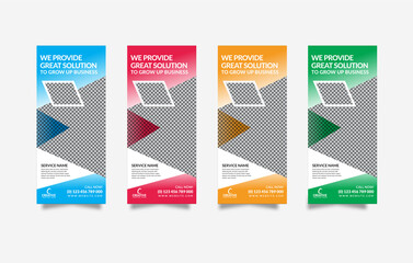 Roll up Banner Template