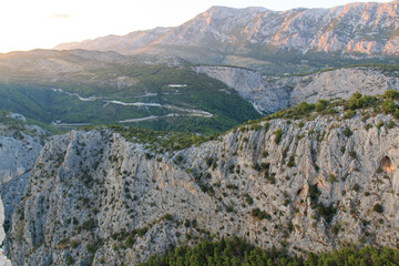 landscape in the mountains