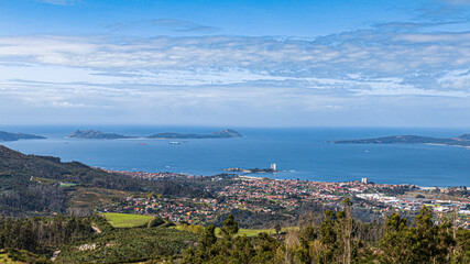 landscape with clouds