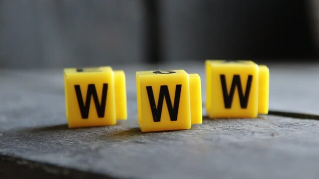Web and www creative concept 